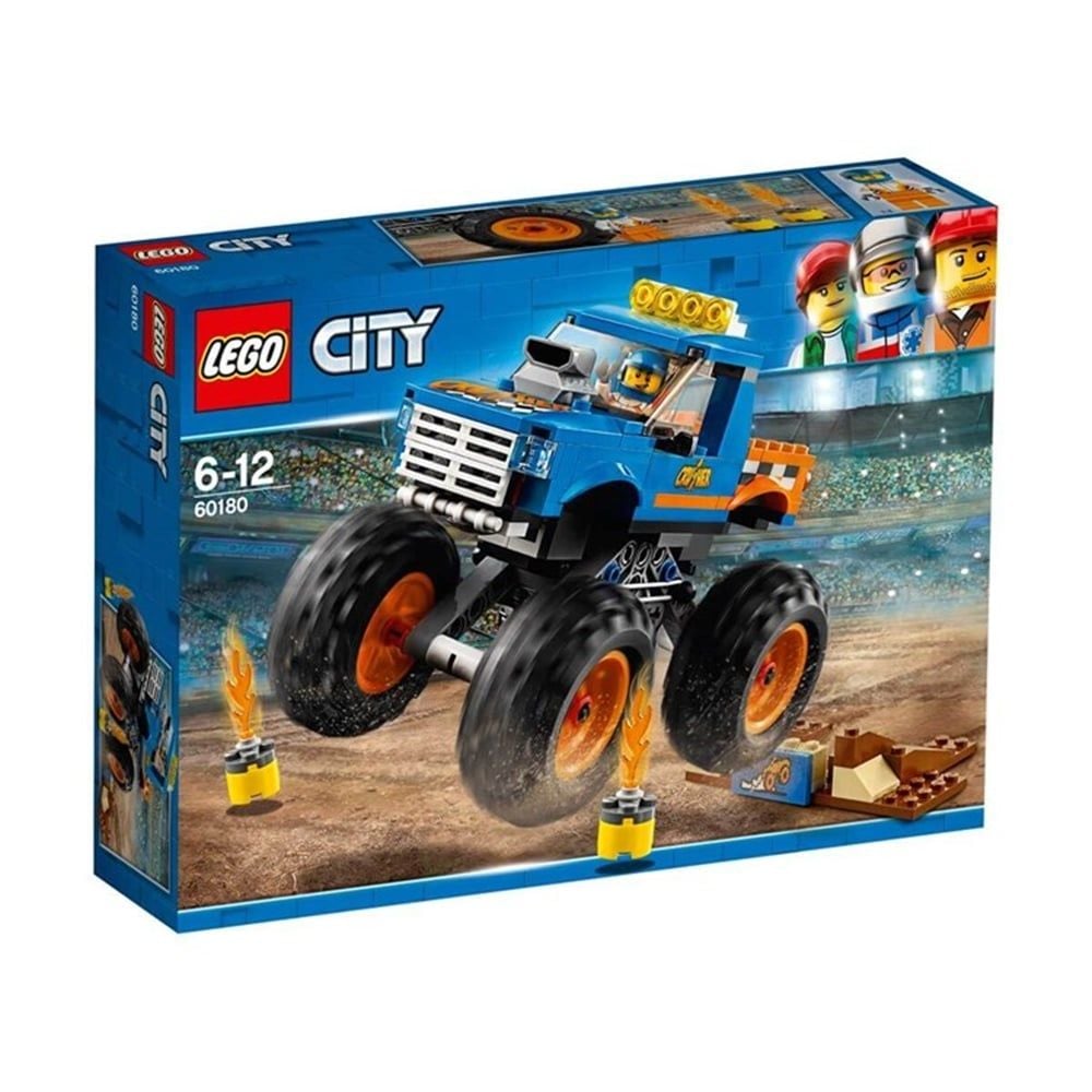 LEGO City 60180 Canavar Kamyon 192 Parça