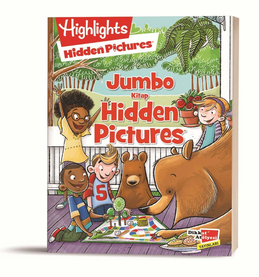Highlights Jumbo Kitap Hidden Pictures Dikkat Geliştirme Serisi