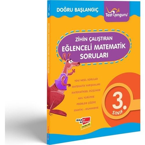 3. Sınıf Zihin Çalıştıran Eğlenceli Kanguru Matematik Soruları