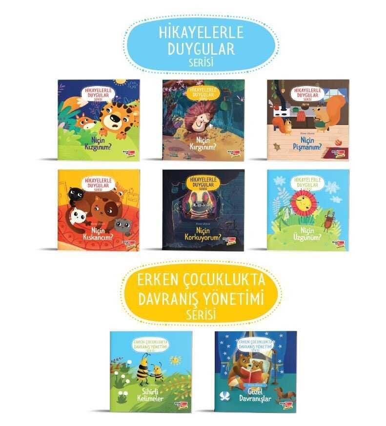 2-6 Yaş Hikayelerle Duygular Serisi Ve Davranış Yönetimi Serisi