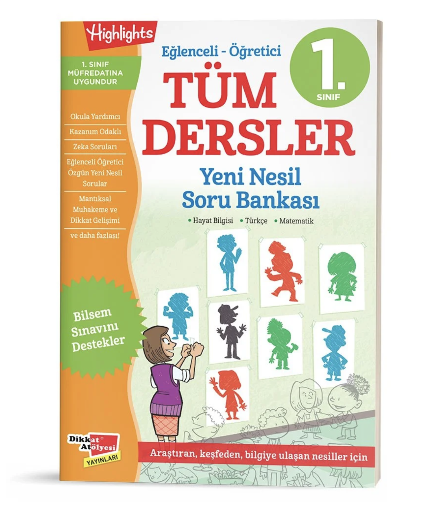 1. Sınıf Tüm Dersler Yeni Nesil Soru Bankası