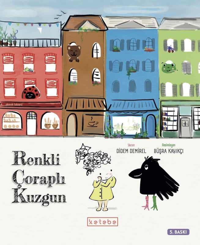 RENKLİ ÇORAPLI KUZGUN