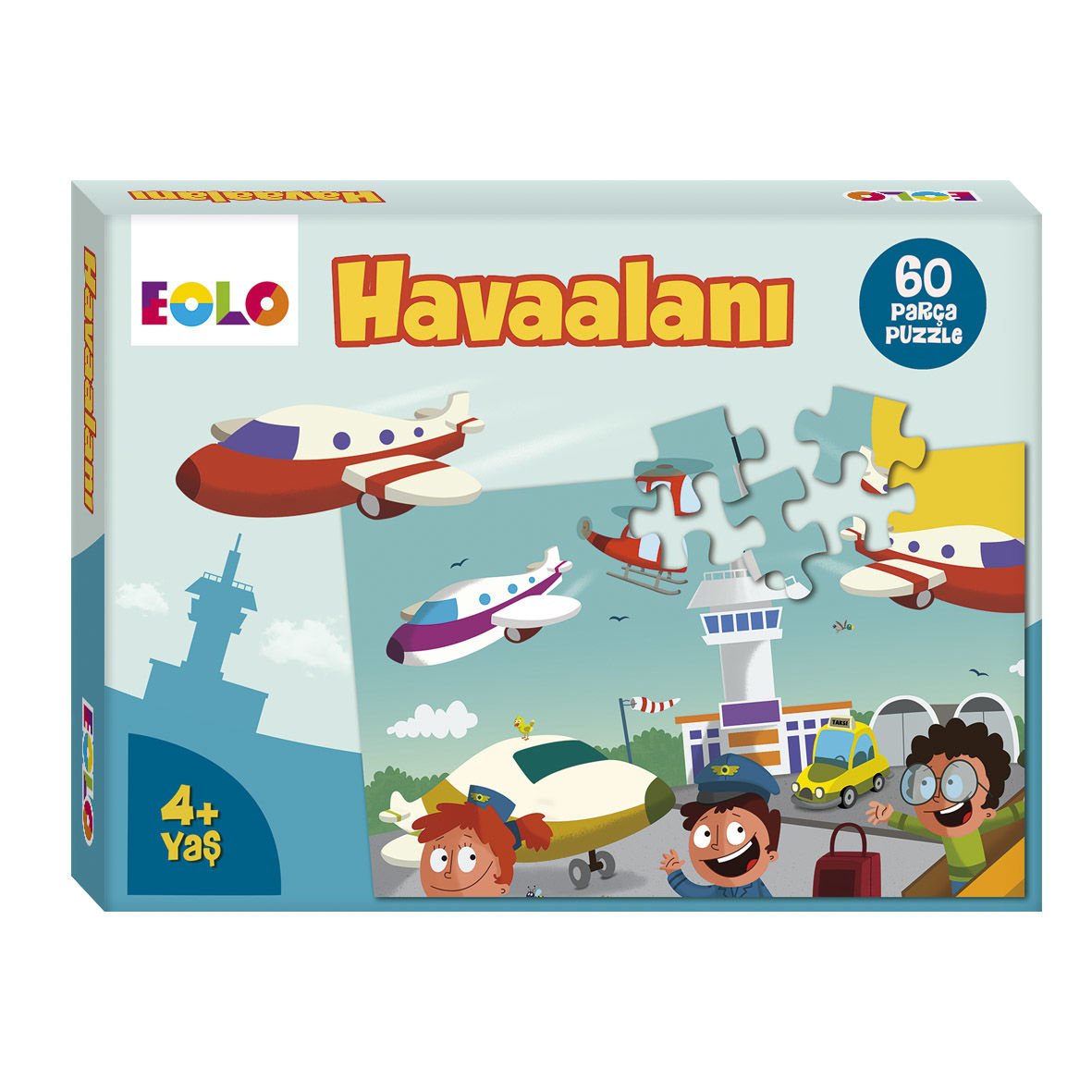 60 Parça Puzzle –Havaalanı