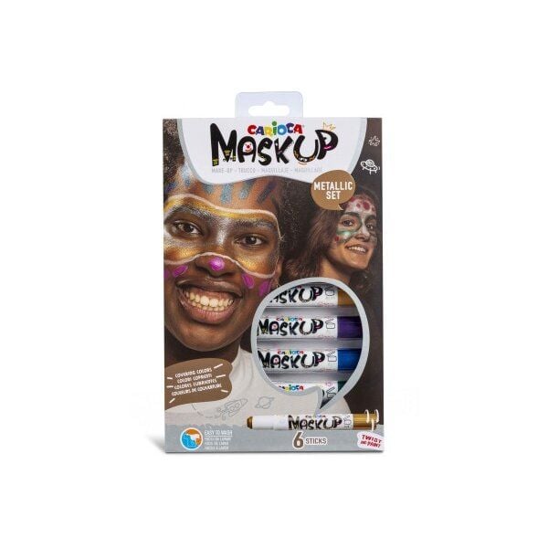 CARİOCA MASKUP METALLIC SET 6 RENK